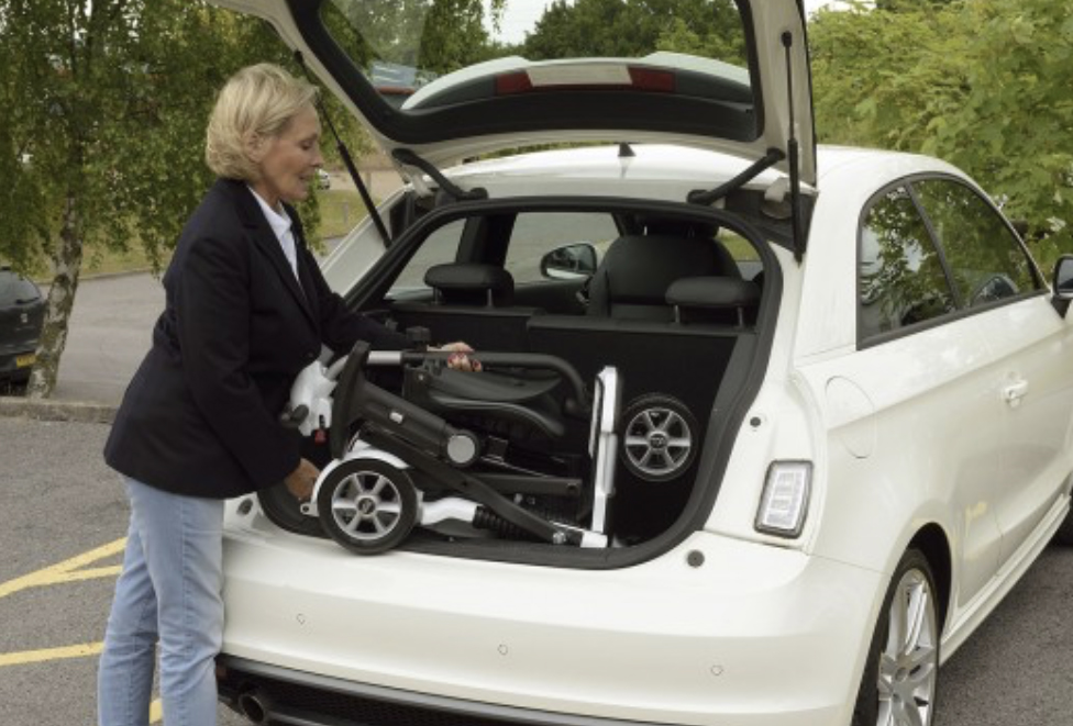 Audi a1 boot clearance space for pram